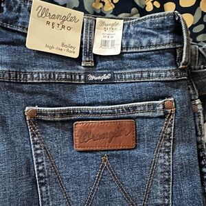 Wrangler Retro High Rise Flare Jeans